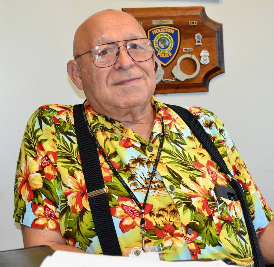 Chuck Ganze in his office at Lee College