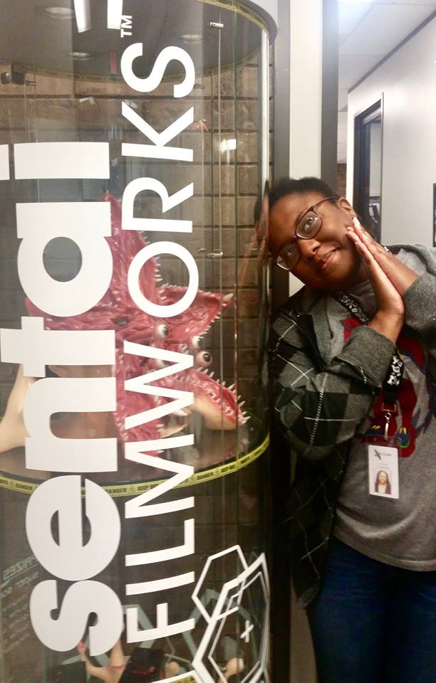 Jennifer Challenger at work