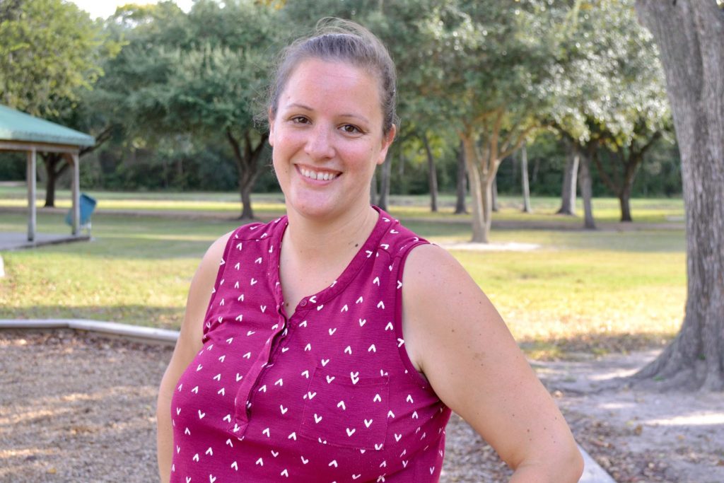 Sheila Billings at a park
