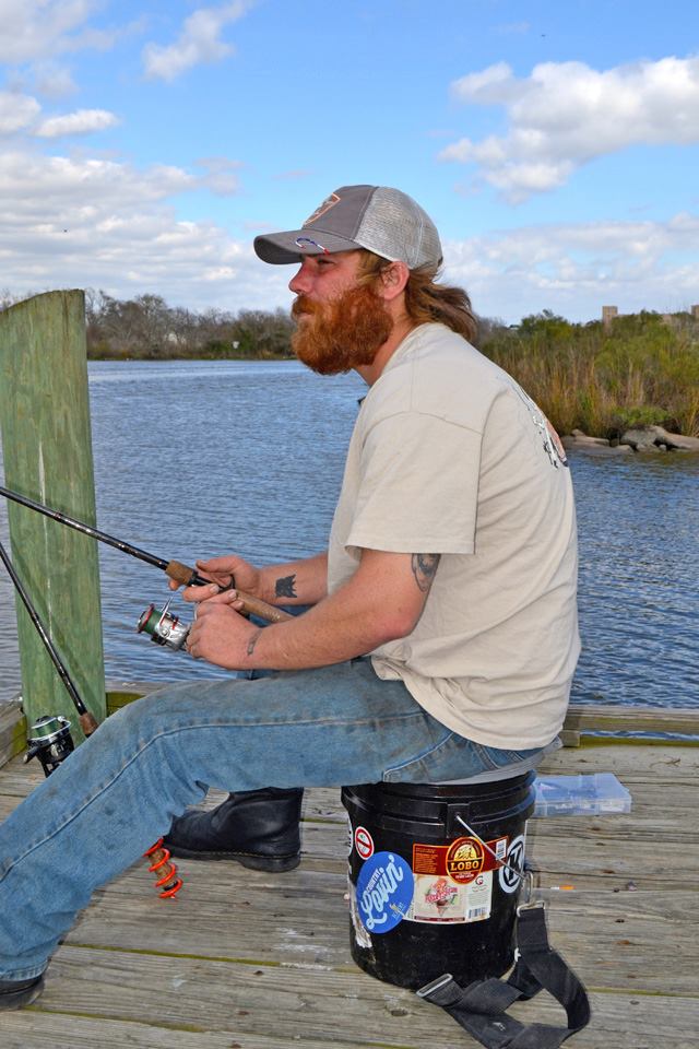 Guy fishing