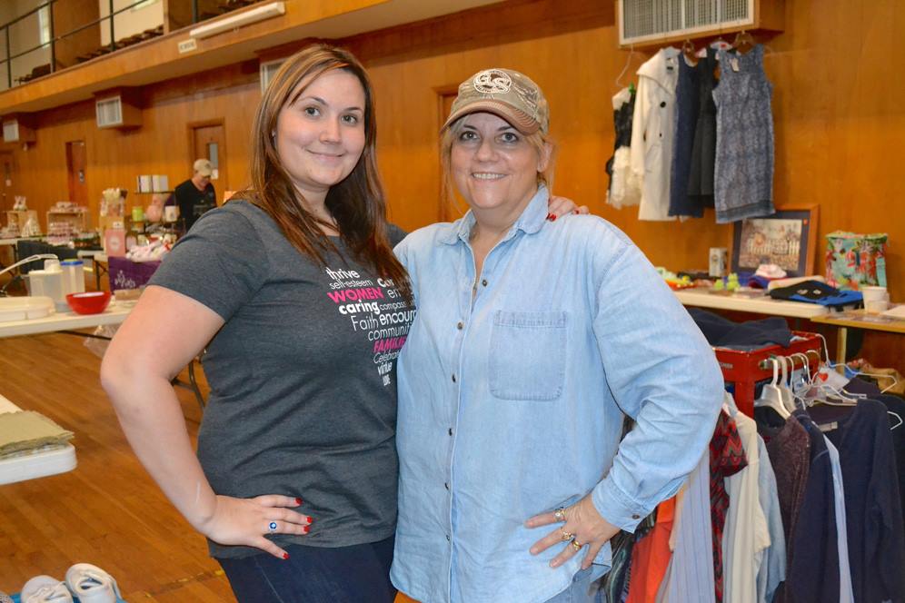 Mother with her daughter