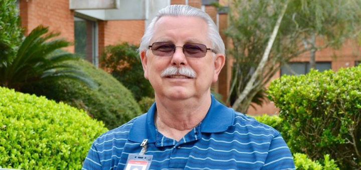 Paul Chance sitting on bench