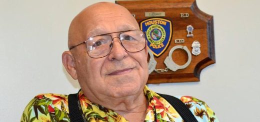 Chuck Ganze in his office at Lee College