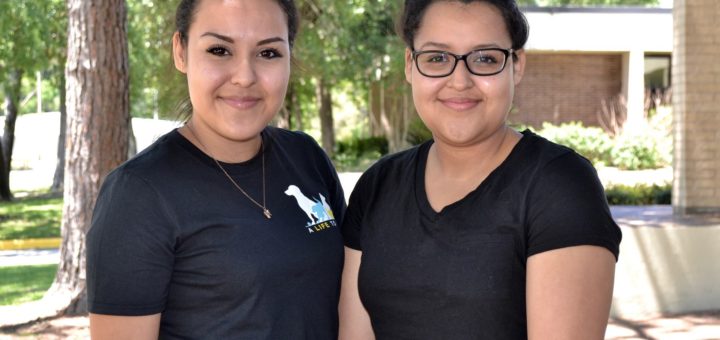 Sisters Crisole and Edith Napoles smiling