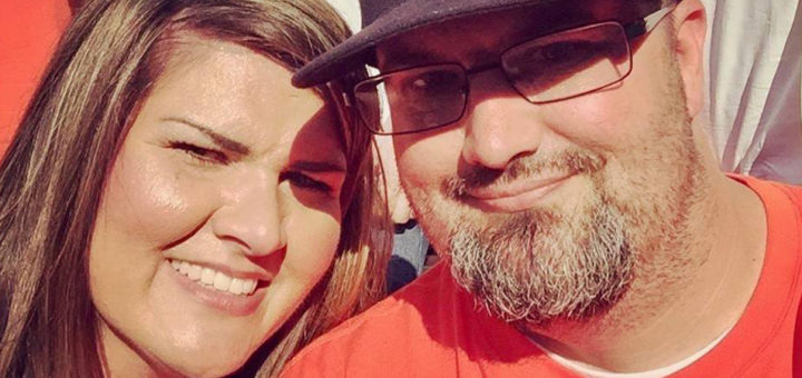 Jennifer Willis-Davis with her husband, Willis Davis