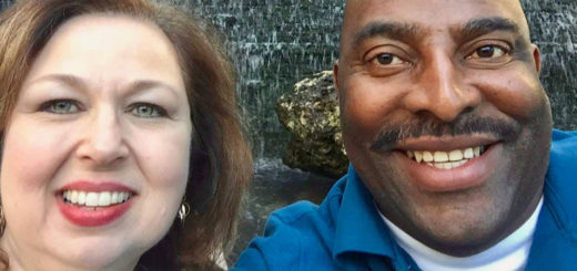 Kenneth Clark with his wife