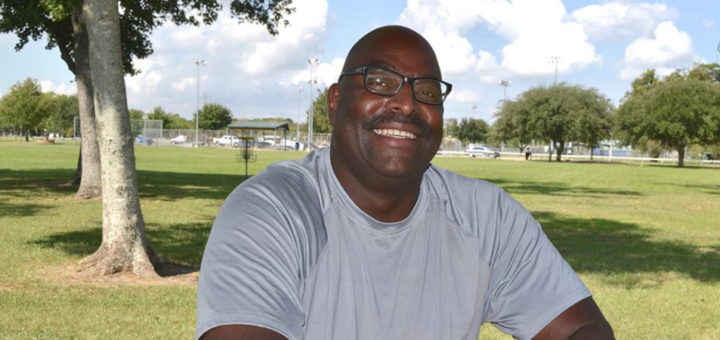 Kenneth Clark at a park