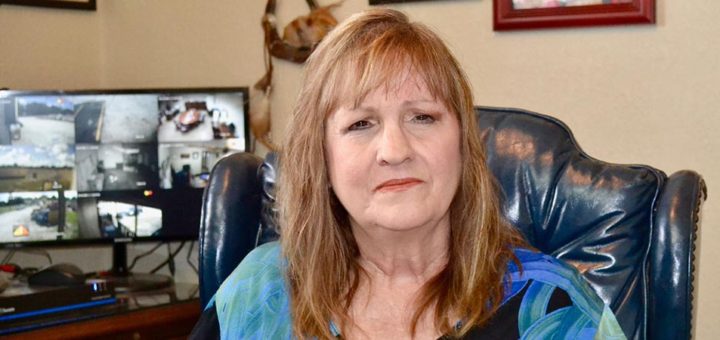 Sherry McKinney in her office