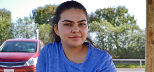 Iris Chavez at the park