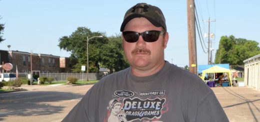 Kenny Evert at garage sale