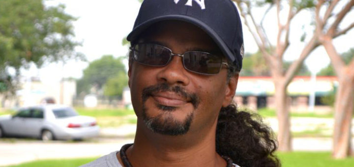 Kurt Grevenberg outside of library