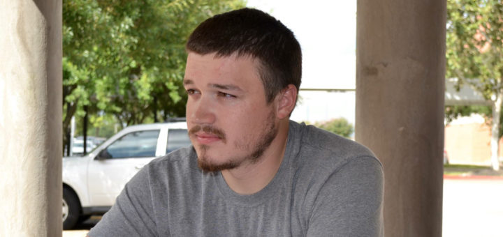 Patrick Burgess in deep thought