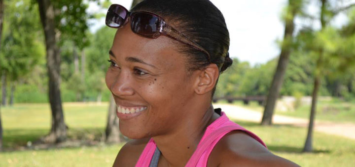 Audria Courtney at the park