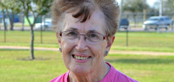 Cafeteria lady at dog park