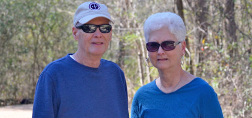 Carolyn and Bruce Simpson at the park