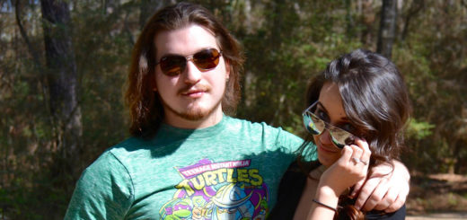 Christopher Ramos and Monique Lauriat at park