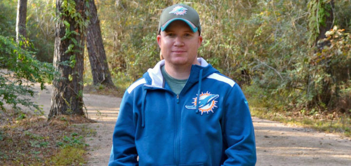 Dale Walton at the park