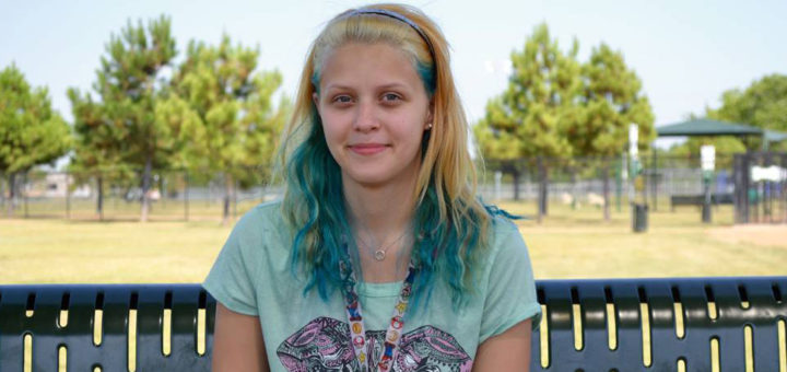 Emily Nichole at the dog park