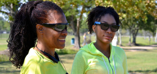 Genitha Smith and Meaghan Anthony at the park