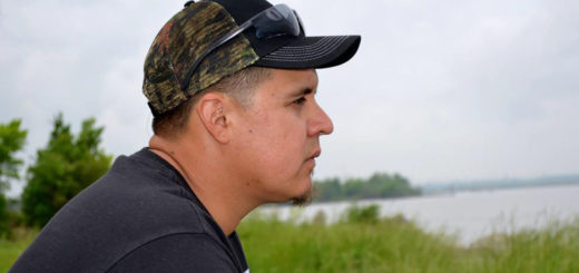 Gilbert looking out at the water