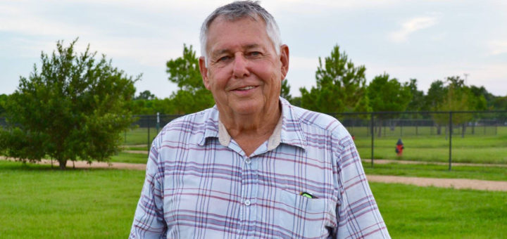 Harvey Oyler at dog park