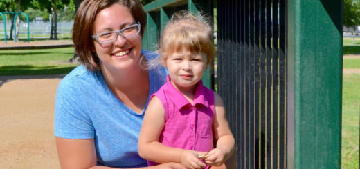 Jessica McDaniel Taylor with daughter