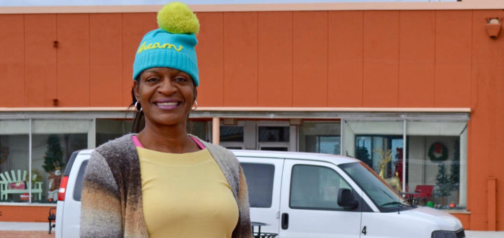 Kim Frederick-Brown at Baytown Town Square