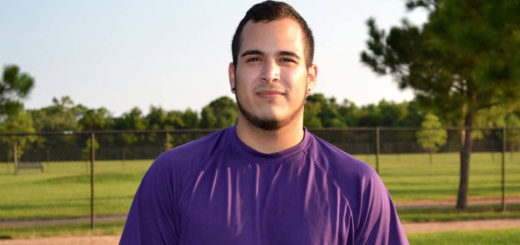 Kris Herrera at dog park