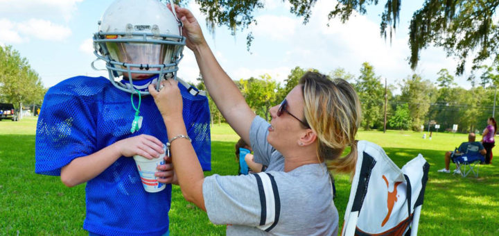 Lanyce Miller with her son