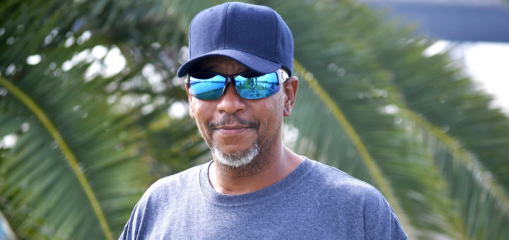 Michel Roy at the park