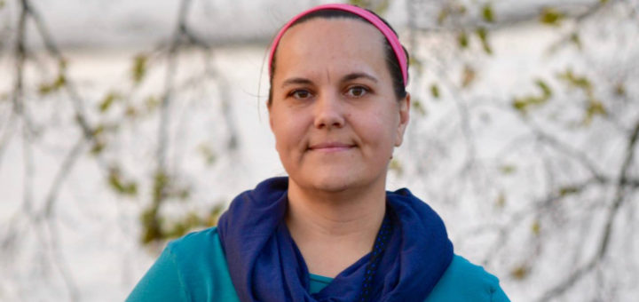 Monica Yancey at the park