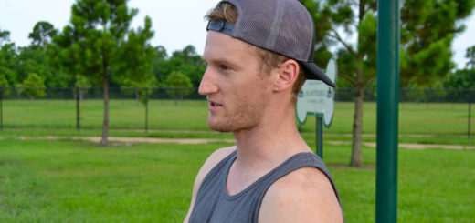 Nick Keith at dog park