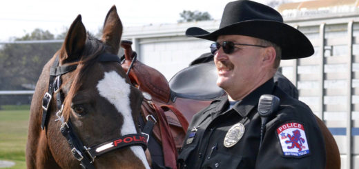 Norman Anderson with his horse