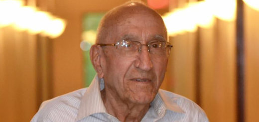 Orton Lamb stands in hallway