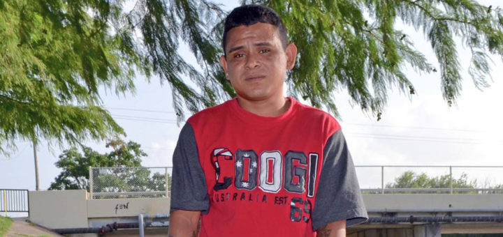 Osman Iriando at the park