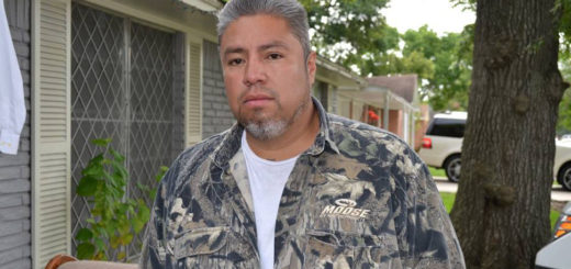 Restaurant manager at garage sale