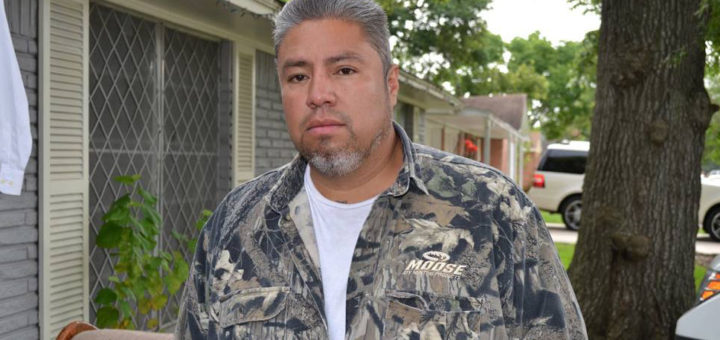 Restaurant manager at garage sale