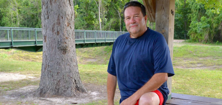 Robin Tolleson at the park