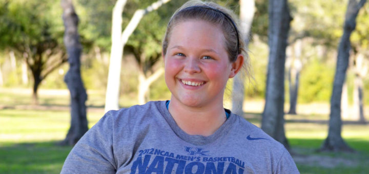 Samantha McMichael at the park