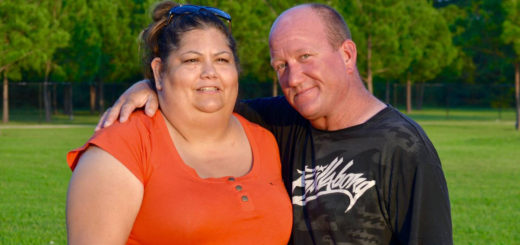 Shay and Vince Trent at dog park