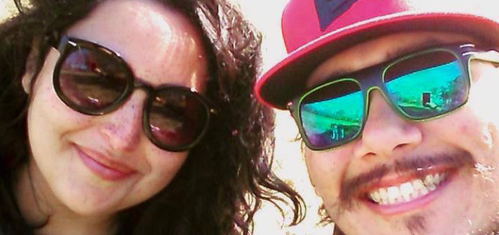 Sydney Dobrota with her husband