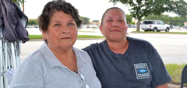 Women at a craft show