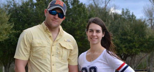 Young couple with their son