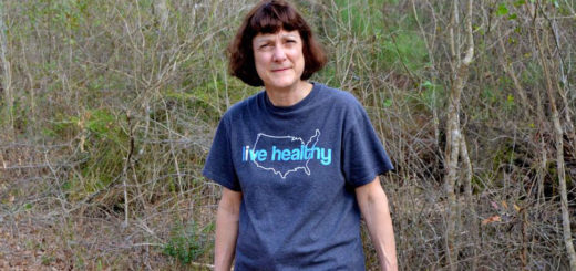 Librarian taking a walk