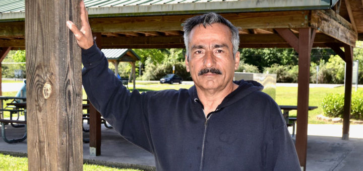 Manuel Valdez at the park