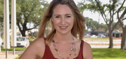 Rebecca Kenefic outside smiling