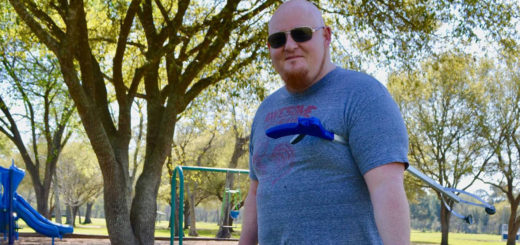 Tim Kuykendall at the park