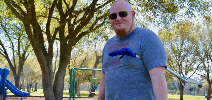 Tim Kuykendall at the park