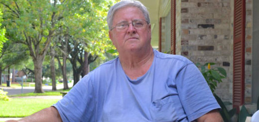 West Nile Virus man in front yard