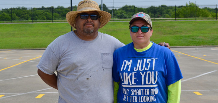 Jesus Loera and his wife, Ruby Reyes